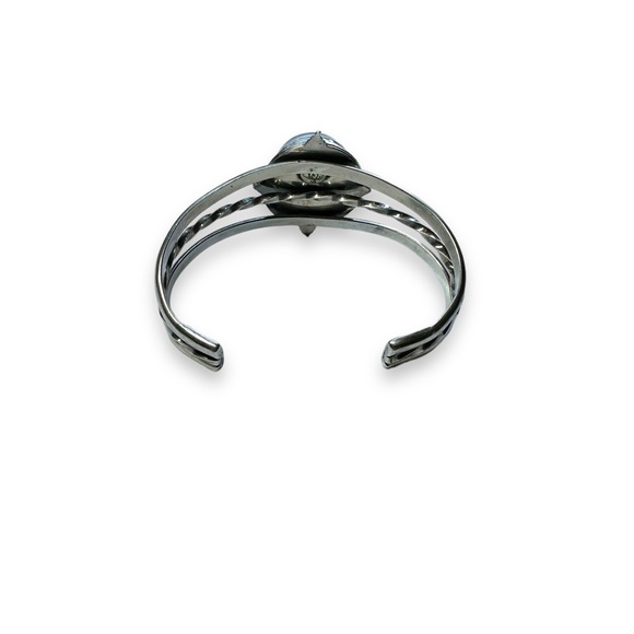 Sterling silver dice die cuff bracelet by RISH handmade artisan instagram large - Picture 8 of 8